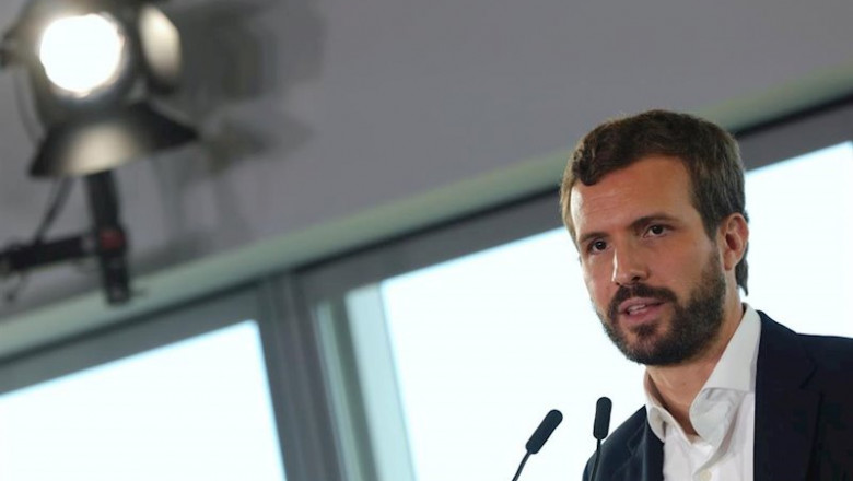 ep el presidente del partido popular y candidato a la presidencia el 10n pablo casado en una imagen