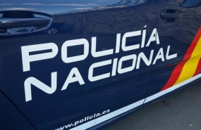 ep foto de recurso de un coche patrulla de policia nacional