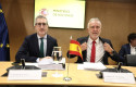 ep i d el ministro de hacienda arcadi espana y el ministro de politica territorial y memoria