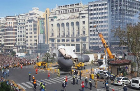 ep imagen de parte de la falla municipal a tambe passar de escif manolo martin y jose ramon espuig