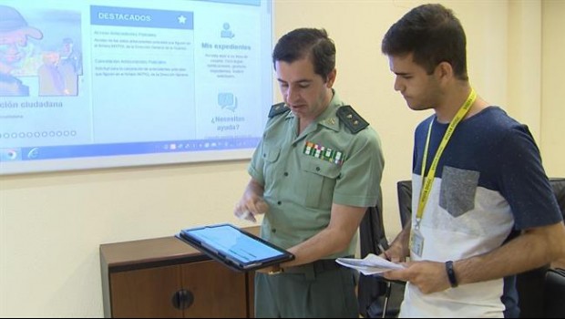 ep la guardia civil presentasede electronica