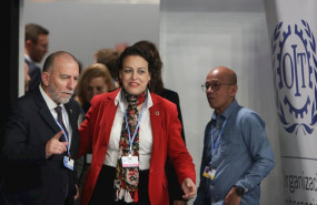 ep la ministra de trabajo migraciones y seguridad social magdalena valerio a su llegada a la