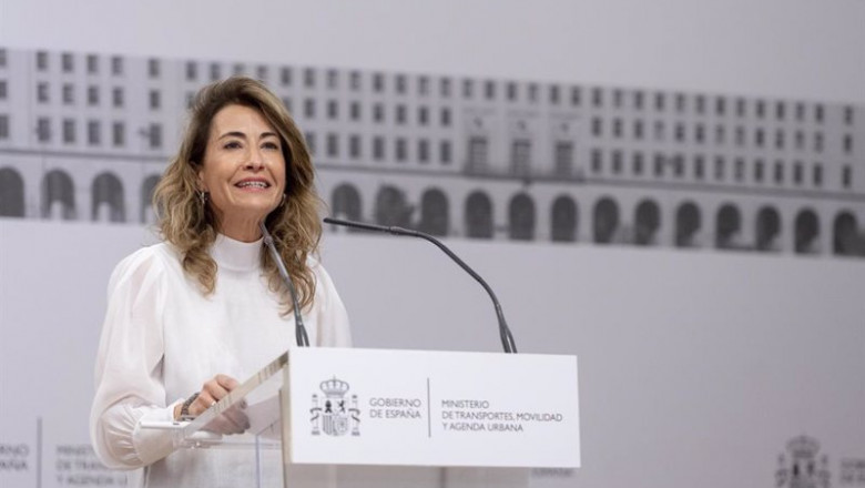 ep la ministra de transportes movilidad y agenda urbana raquel sanchez interviene en la toma de ep la ministra de transportes movilidad y agenda urbana raquel sanchez interviene en la toma de