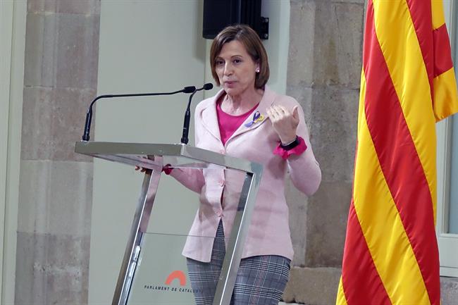 La presidenta del Parlament Carme Forcadell | PARLAMENT DE CATALUNYA ep la presidentaparlament carme forcadell 20171128205101