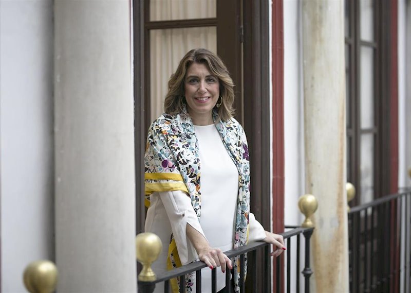 Susana Díaz acepta la oferta de Espadas y será senadora por Andalucía