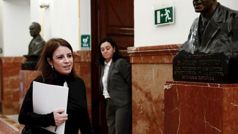 ep la vicesecretaria general del psoe y portavoz parlamentaria adriana lastra