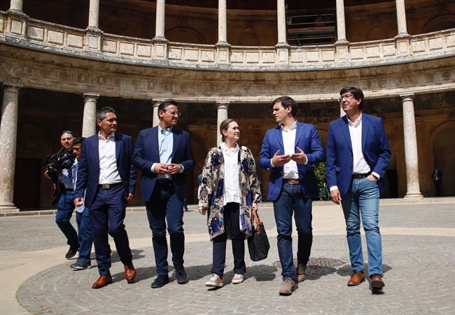 El líder de Ciudadanos, Albert Rivera, en la Alhambra | EUROPA PRESS/ÁLEX CÁMARA ep liderciudadanos albert rivera enalhambra