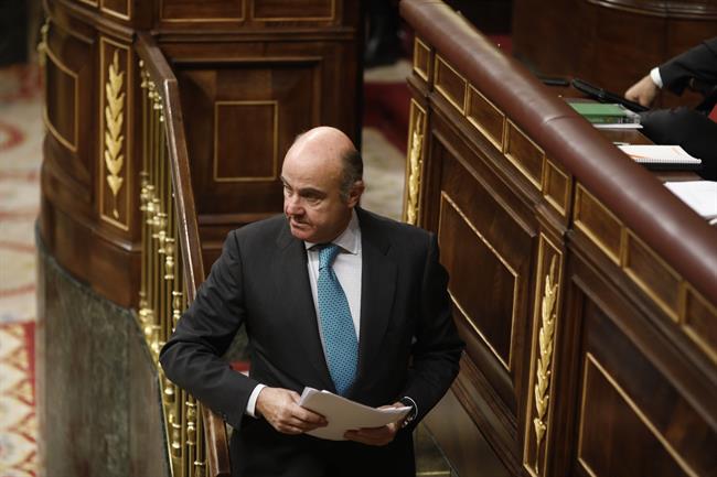 Luis de Guindos en el pleno del Congreso | EUROPA PRESS ep luisguindosplenocongreso