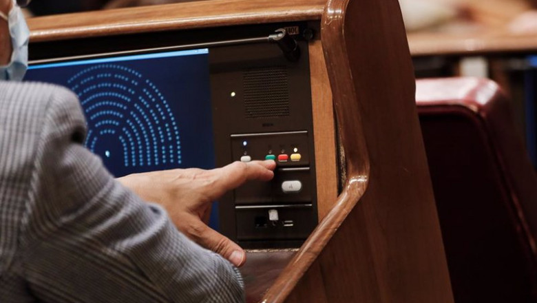 Momento de una votación en el Pleno del Congreso | EUROPA PRESS/J. Hellín. POOL - Europa Press ep momento de una votacion en el pleno del congreso