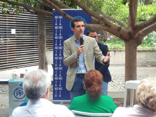ep pablo casadoun actomilitantessimpatizantestenerife