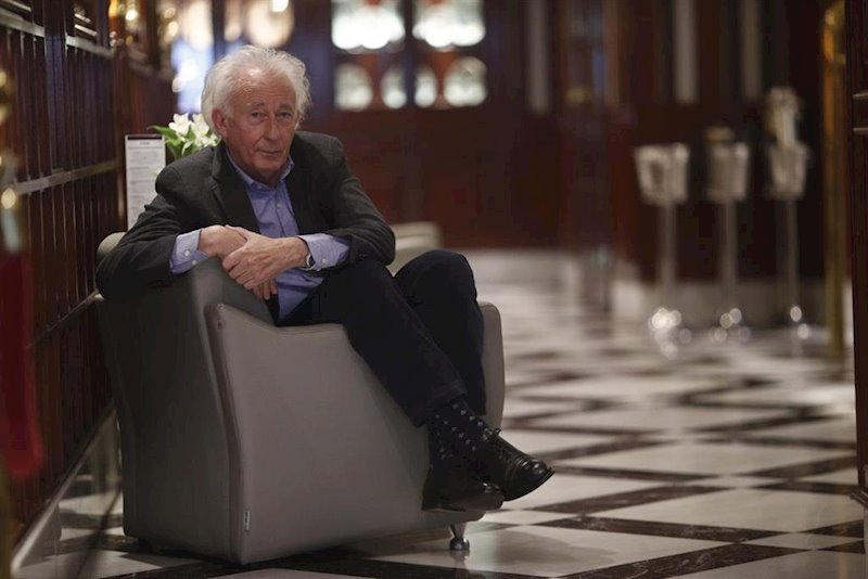 ep retrato del escritor albert boadella por el lanzamiento de su libro adios cataluna