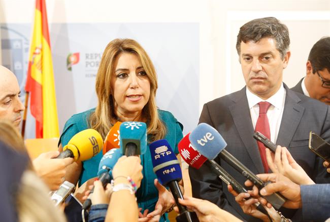 Susana Díaz, en Portugal | EUROPA PRESS ep susana diaz en portugal