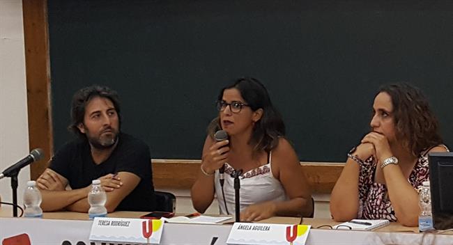 Teresa Rodríguez inaugura la primera ponencia de la Universidad de Podemos | EUROPA PRESS ep teresa rodriguez inauguraprimera ponenciala universidadpodemos