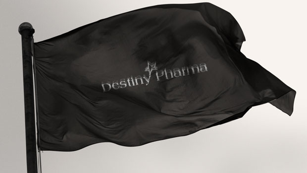dl destiny pharma aim pharmaceuticals drugs medical logo
