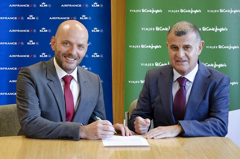 ep air france-klm otorga la certificacion ndc a viajes el corte ingles