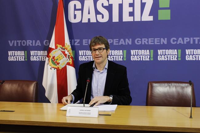 El alcalde de Vitoria, Gorka Urtaran (PNV) | AYUNTAMIENTO DE VITORIA ep alcaldevitoria gorka urtaran pnv