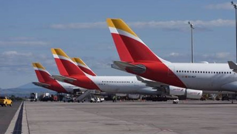 ep archivo conjunto de aviones de iberia ep archivo conjunto de aviones de iberia