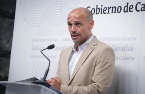 ep archivo   el portavoz del gobierno de canarias alfonso cabello en rueda de prensa