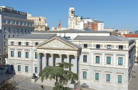 ep archivo   fachada principal de la sede del congreso con la puerta de los leones