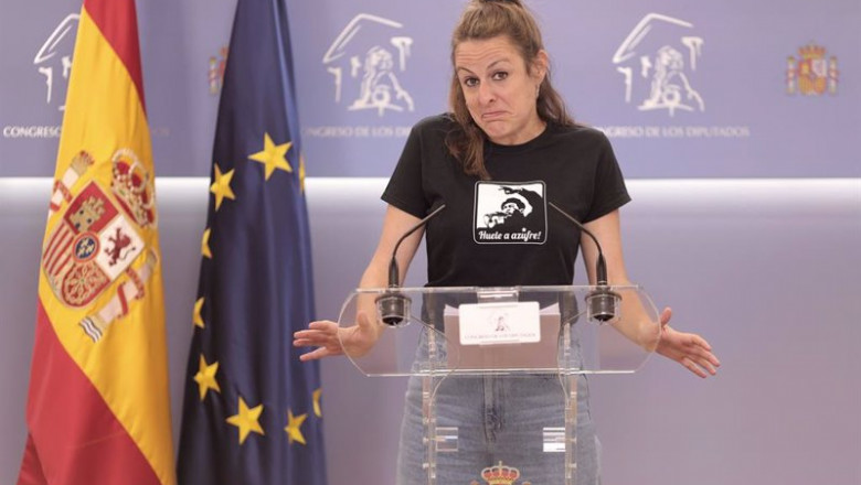 Archivo - La diputada de la CUP en el Congreso, Mireia Vehí, interviene en una rueda de prensa anterior a una reunión de la Junta de Portavoces en el Congreso | EUROPA PRESS/E. Parra. POOL - Europa Press ep archivo la diputada de la cup en el congreso mireia vehi interviene en una rueda de prensa