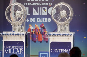 ep archivo   los bombos antes de la celebracion del sorteo extraordinario del nino