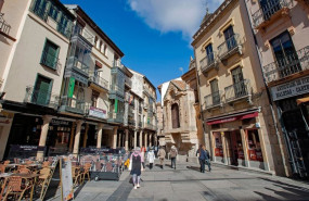 ep archivo   una calle de salamanca turismo en salamanca turistas en salamanca