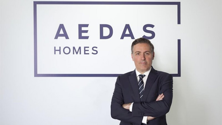 David Martínez, CEO de Aedas Homes, en una imagen de archivo | AEDAS HOMES - Archivo ep david martinez ceo de aedas homes en una imagen de archivo