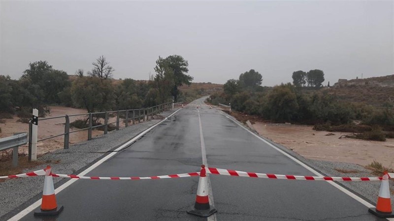 ep efectos de la lluvia en la provincia de granada