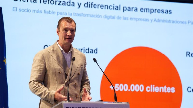 ep el ceo de yoigo meinrad spenger durante un encuentro empresarial ceoe cepyme en la sede de la ep el ceo de yoigo meinrad spenger durante un encuentro empresarial ceoe cepyme en la sede de la