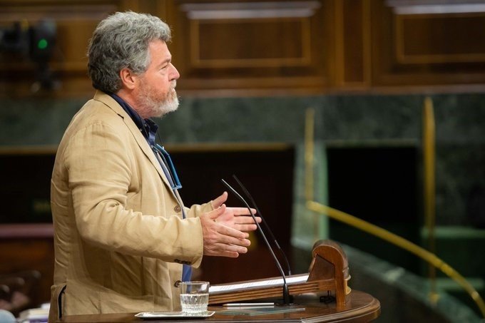 ep el diputado de equo juantxo lopez de uralde en una de sus intervenciones en el congreso 20200407165304 ep el diputado de equo juantxo lopez de uralde en una de sus intervenciones en el congreso 20200407165304