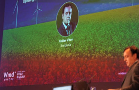 ep el director gerente de iberdrola renovables xabier viteri durante la inauguracion de windeurope