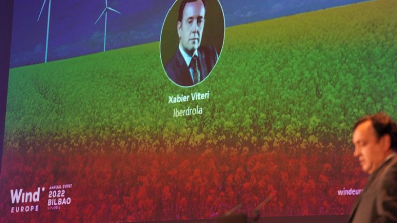 ep el director gerente de iberdrola renovables xabier viteri durante la inauguracion de windeurope