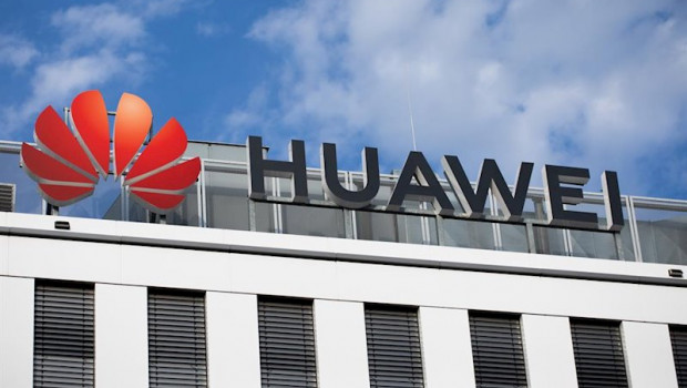 ep el logo de la empresa huawei