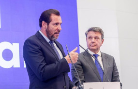 ep el ministro de transportes y movilidad sostenible oscar puente i y el secretario general de