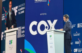 ep el presidente de cox enrique riquelme en su participacion en el marco del foro economico