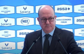 ep el presidente de la asociacion espanola de banca aeb jose maria roldan en un desayuno organizado