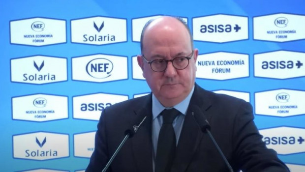 ep el presidente de la asociacion espanola de banca aeb jose maria roldan en un desayuno organizado