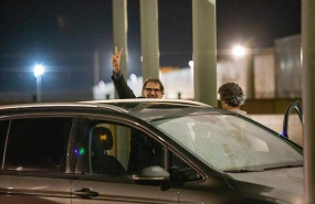ep el presidente de mnium cultural jordi cuixart sale de la carcel 48 horas en el primer permiso