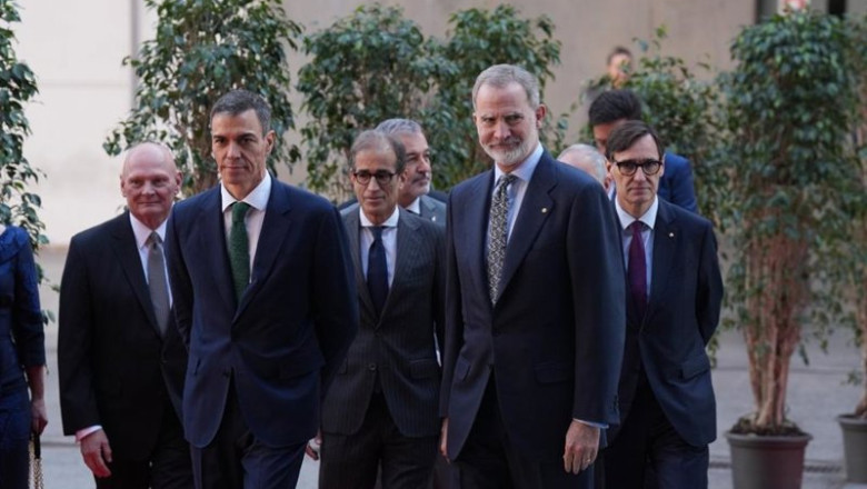 ep el rey a su llegada al mwc 2026