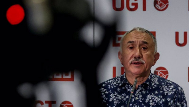 ep el secretario general de la union general de trabajadores ugt pepe alvarez