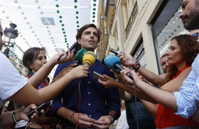 ep el vicesecretario de comunicacion del pp pablo montesinos visita la feria de malaga