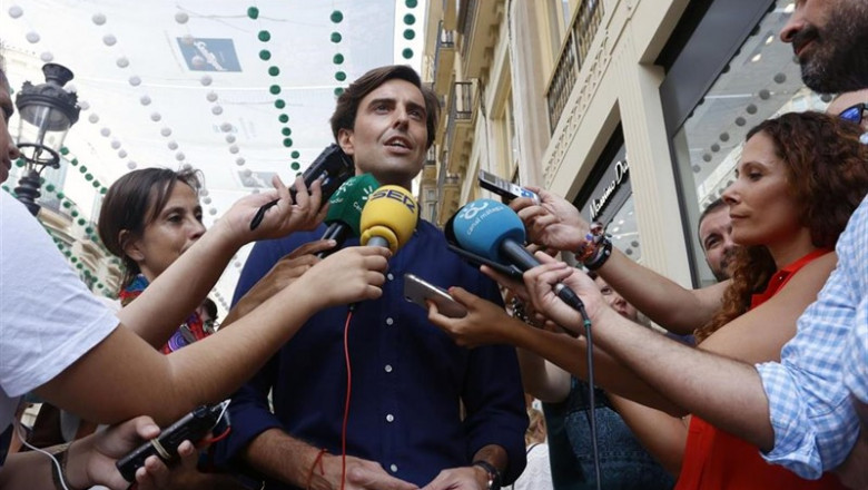 El vicesecretario de comunicación del PP, Pablo Montesinos, visita la Feria de Málaga | EUROPA PRESS/ALEX ZEA ep el vicesecretario de comunicacion del pp pablo montesinos visita la feria de malaga