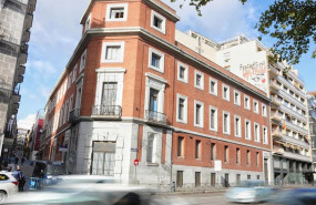 ep fachada del edificio de la ingobernable tras el desalojo por parte de la policia municipal con un