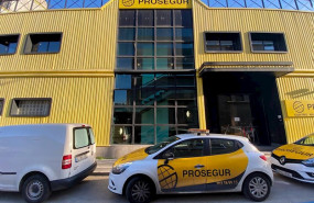 ep fachada exterior de una de las sedes de la empresa de seguridad prosegur en la calle pajaritos