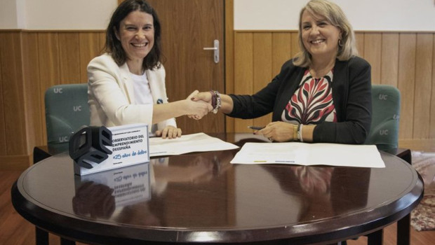 ep firma del convenio entre enisa y y el observatorio del emprendimiento de espana oee