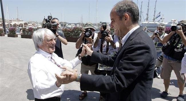 Francisco Camps y Bernie Ecclestone | EUROPA PRESS ep francisco campsbernie ecclestone