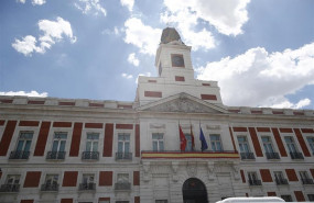 ep imagenes de la fachada de la real casa de correos de madrid edificio situado en la parte