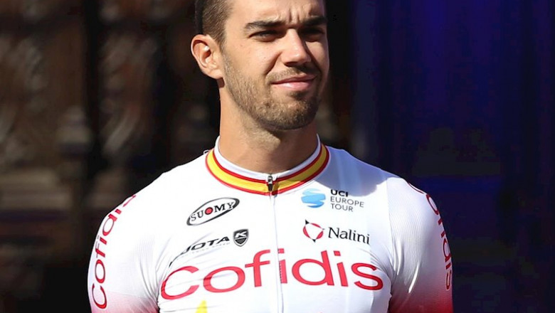 ep jesus herrada ciclista del cofifis y afectado por la cuarentena del equipo en abu dabi por el ep jesus herrada ciclista del cofifis y afectado por la cuarentena del equipo en abu dabi por el