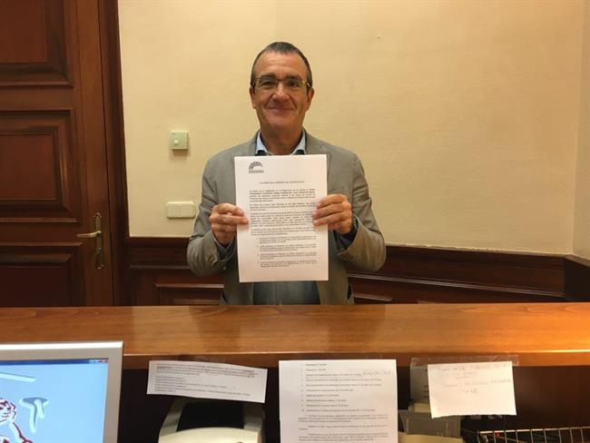 Juan Pedro Yllanes registra una pregunta en el Congreso | PODEMOS ep juan pedro yllanes registrapreguntacongreso