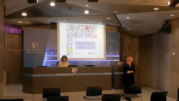 ep la consejera de salud nekane murga en rueda de prensa en bilbao